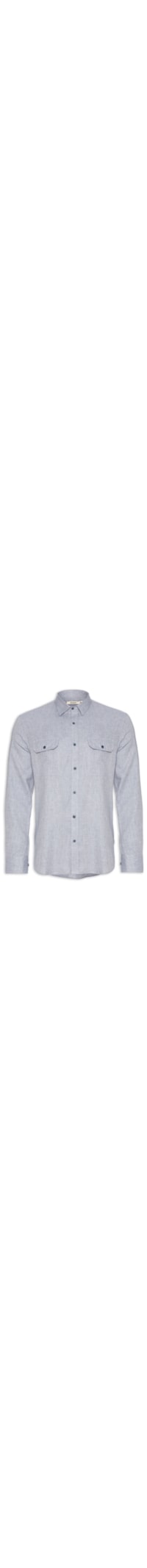 Camisa Masculina Manga Longa Lagos - Azul