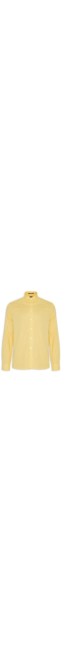 Camisa Masculina Manga Longa Like Classic Italian - Amarelo