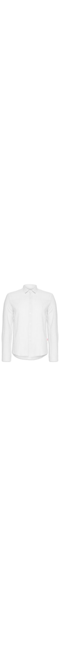 Camisa Masculina Manga Longa Linho Pienza - Off White