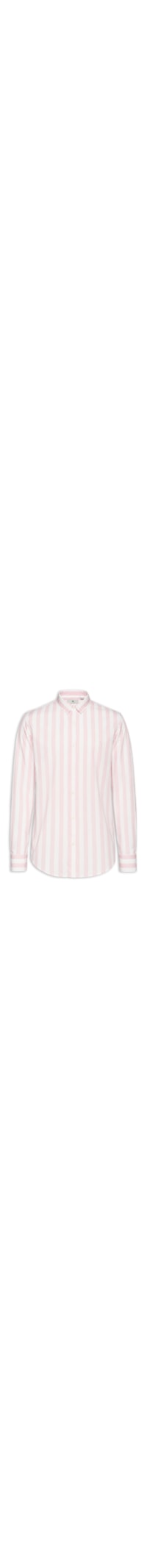 Camisa Masculina Manga Longa Listras Erbe Co - Rosa