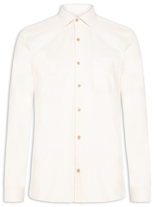 Camisa Masculina Manga Longa Magara – Off White