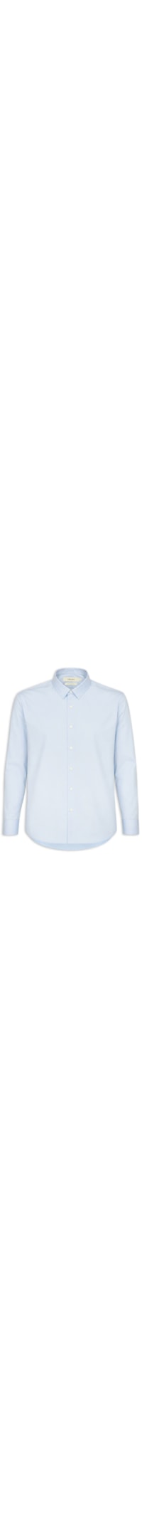 Camisa Masculina Manga Longa Paper - Azul