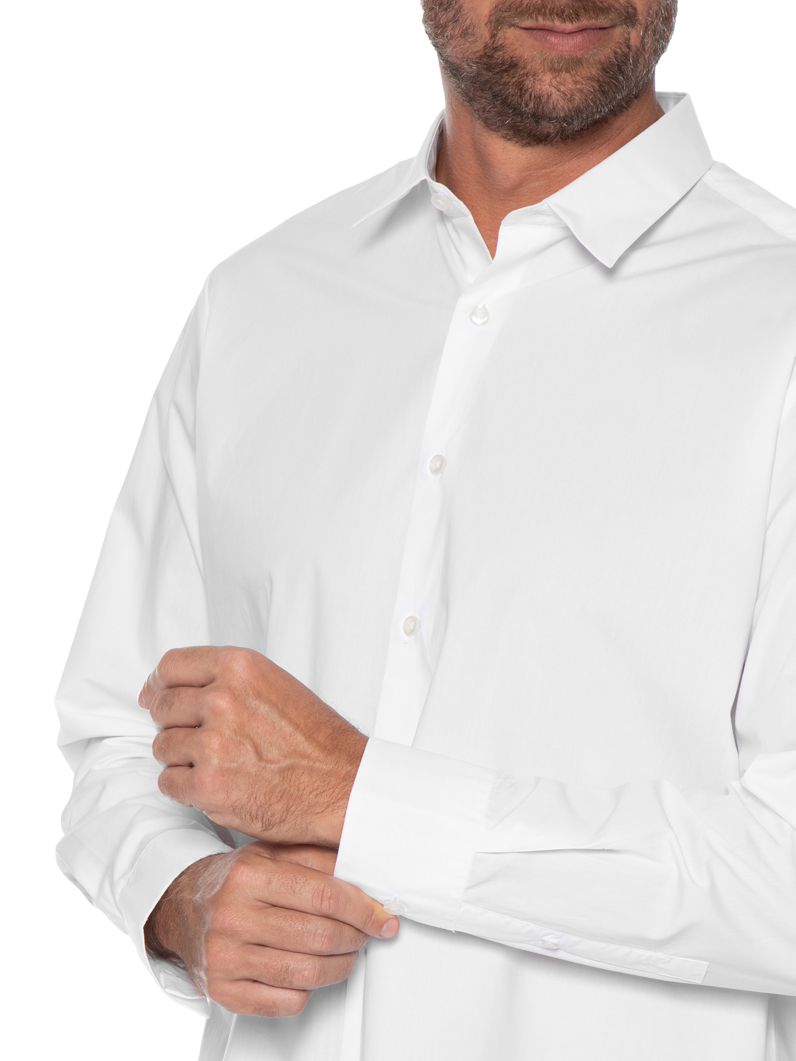 Camisa Masculina Manga Longa Paper Branco Oficina Reserva