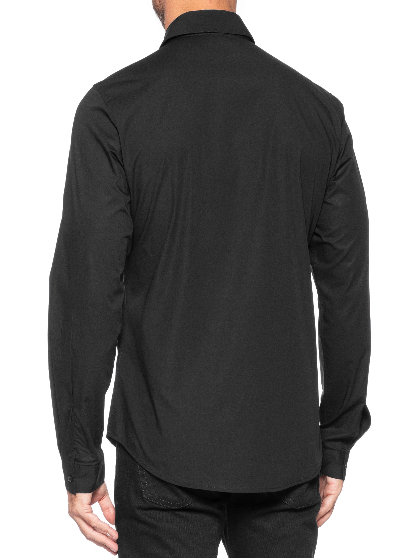 Camisa Masculina Manga Longa Preto Diesel