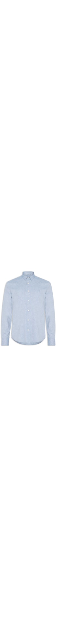 Camisa Masculina Manga Longa Ricardo - Azul