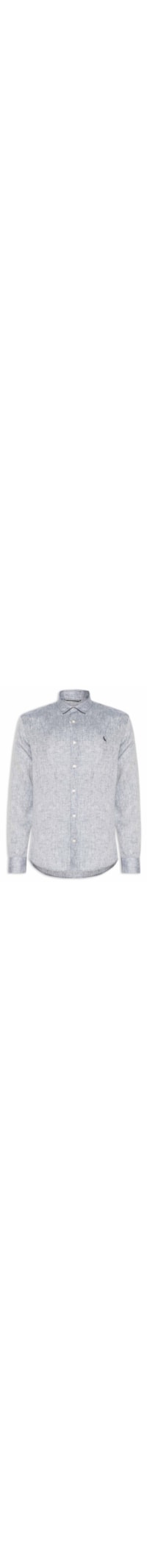Camisa Masculina Manga Longa Rogerio - Azul