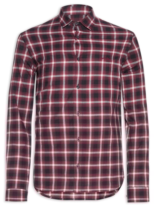 Camisa Masculina Manga Longa Sl Light Point – Vermelho