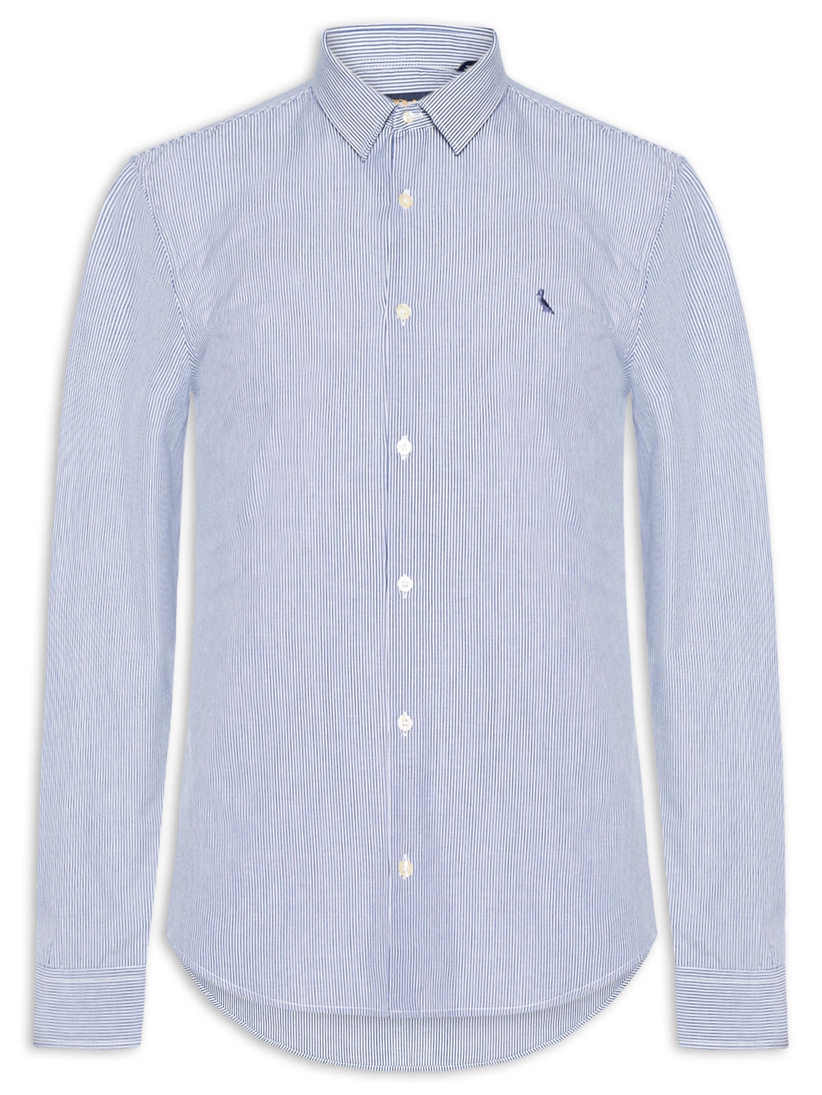 Camisa Masculina Manga Longa Toronto Azul Reserva