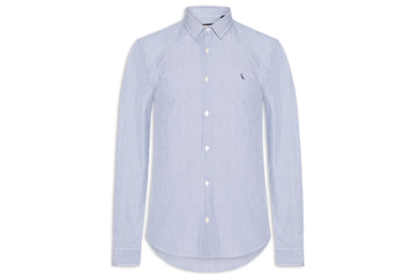 Camisa Masculina Manga Longa Toronto - Azul