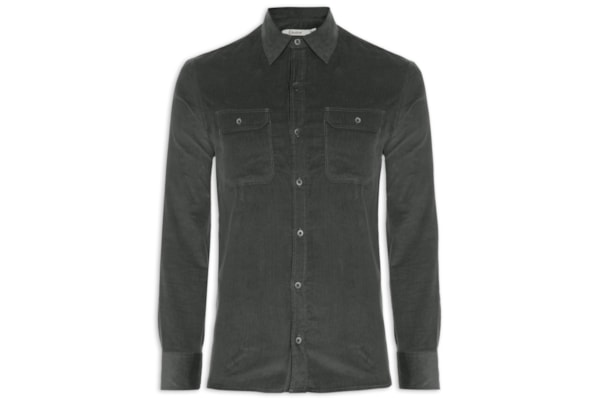 Camisa Masculina Manga Longa Ventura - Cinza