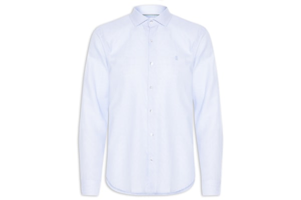 Camisa Masculina Maquineta Roma Wave – Azul