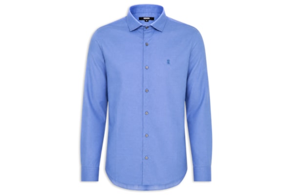 Camisa Masculina Maquineta Tranca – Azul