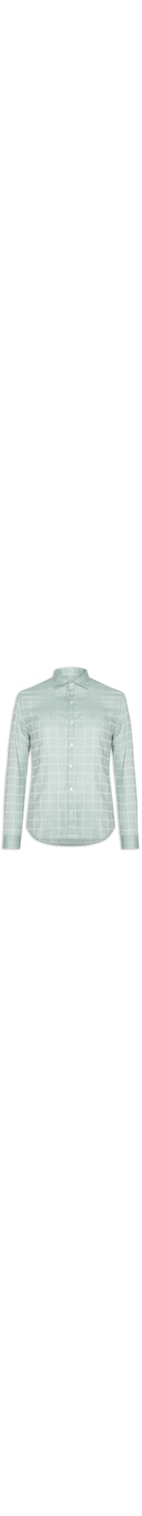 Camisa Masculina Maquinetada Square – Verde