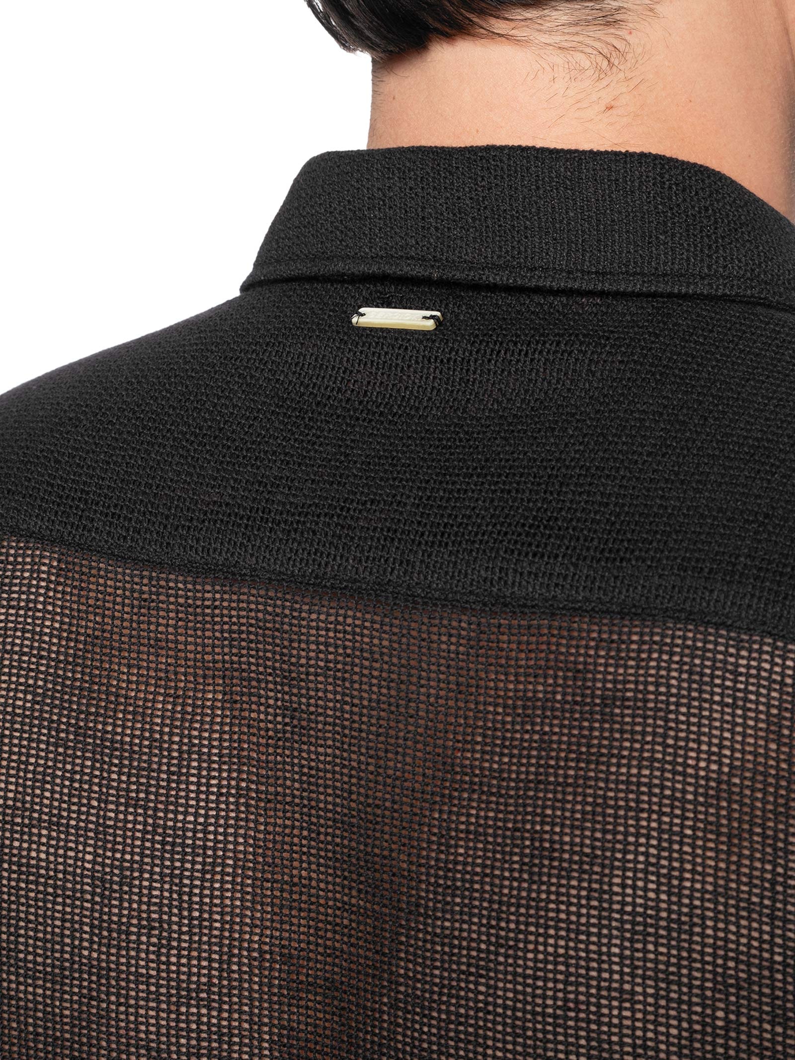 Camisa Masculina Mare Regular Fit Preto Sergio K