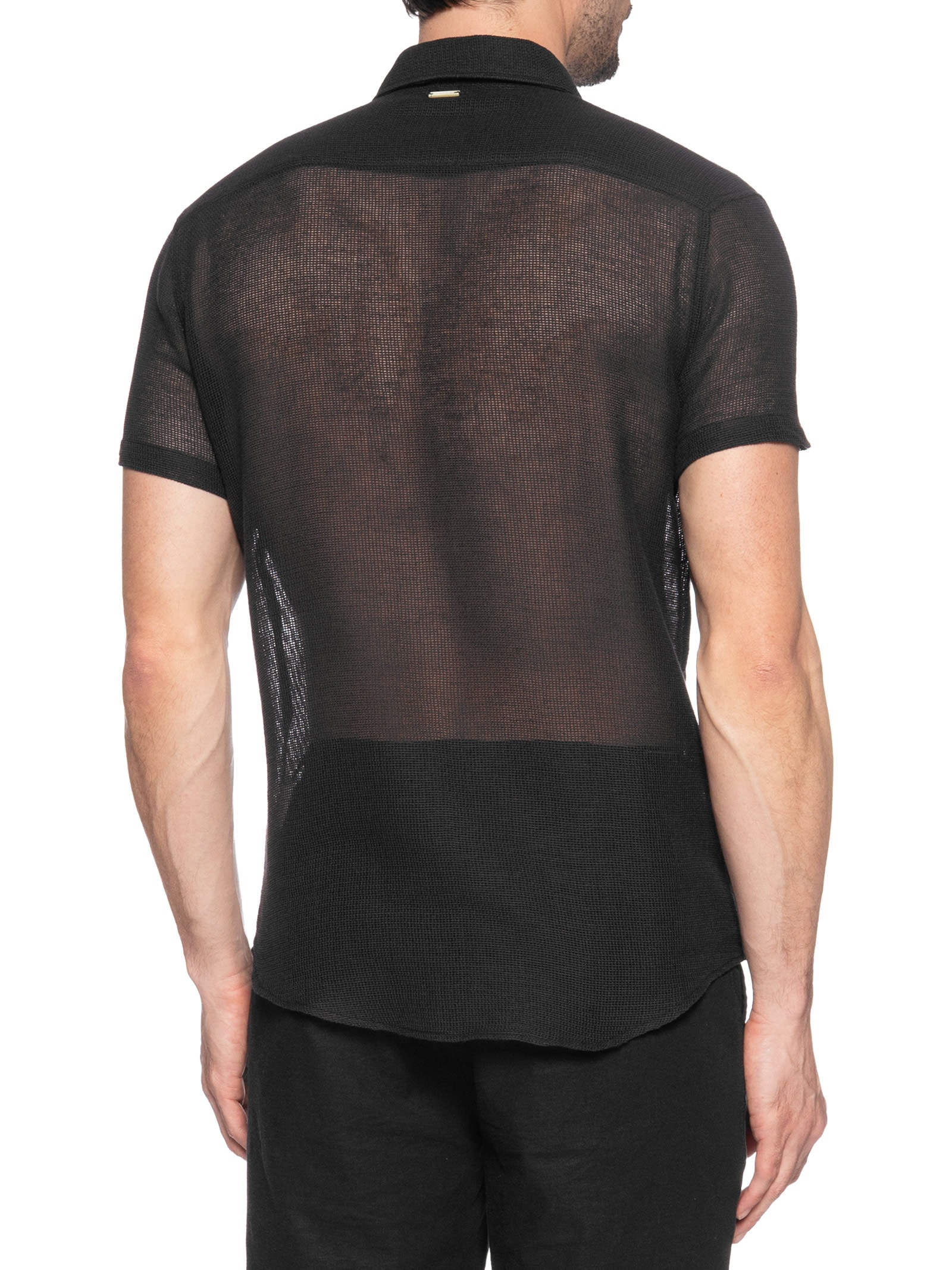 Camisa Masculina Mare Regular Fit Preto Sergio K