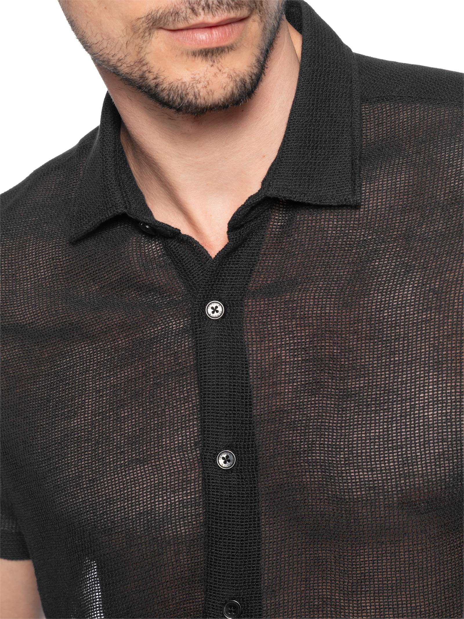 Camisa Masculina Mare Regular Fit Preto Sergio K