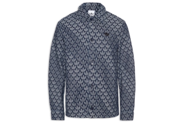 Camisa Masculina Monogram Shirt - Azul