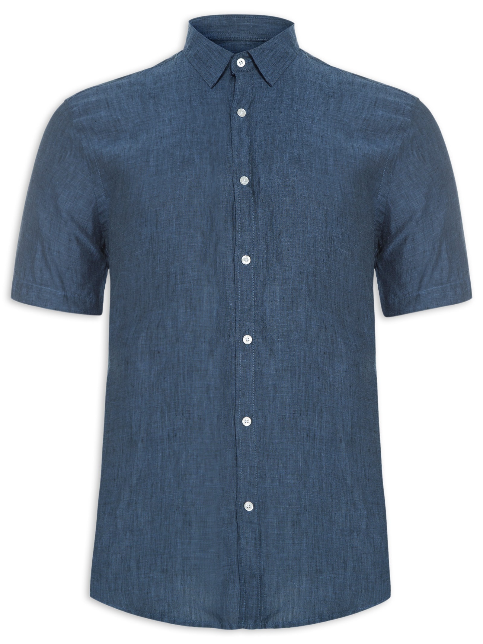 Camisa Masculina Onda Azul Foxton