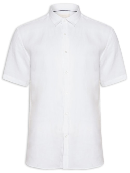 Camisa Masculina Onda - Branco
