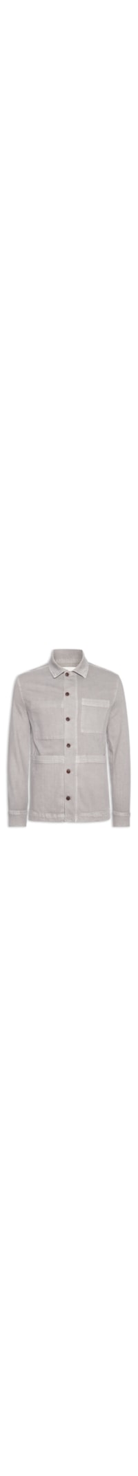 Camisa Masculina Overshirt Rennes - Cinza