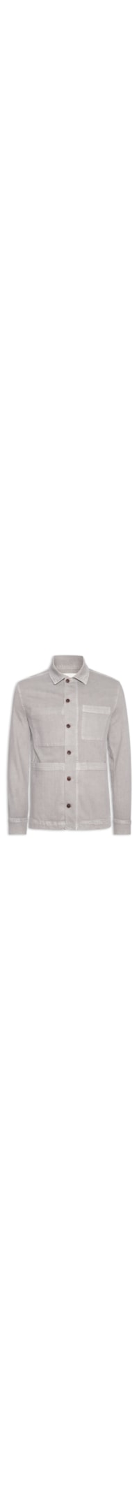 Camisa Masculina Overshirt Rennes - Cinza