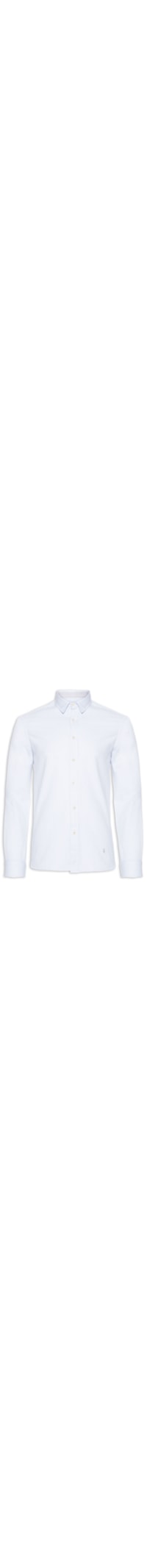 Camisa Masculina Oxford Lisa - Azul
