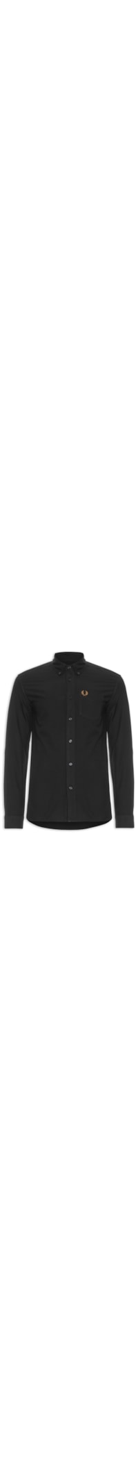 Camisa Masculina Oxford - Preto