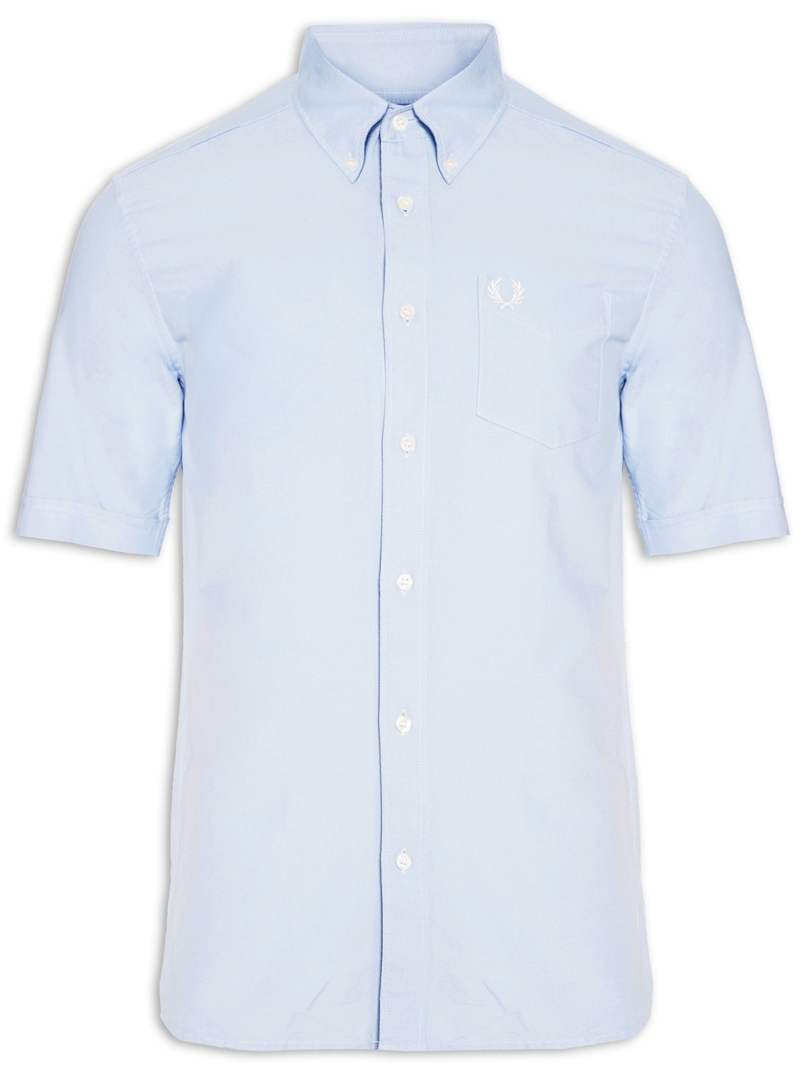 Camisa Masculina Oxford Shirt Azul Fred Perry