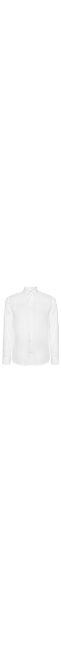 Camisa Masculina Oxfordine classic Irish Manga Longa - Branco