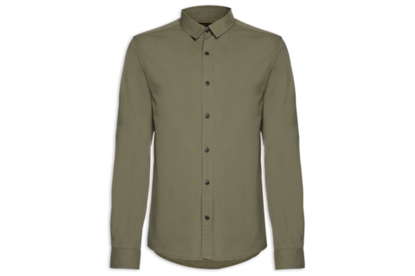 Camisa Masculina Paper Touch Lisa - Marrom 