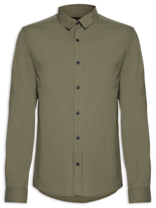 Camisa Masculina Paper Touch Lisa – Marrom