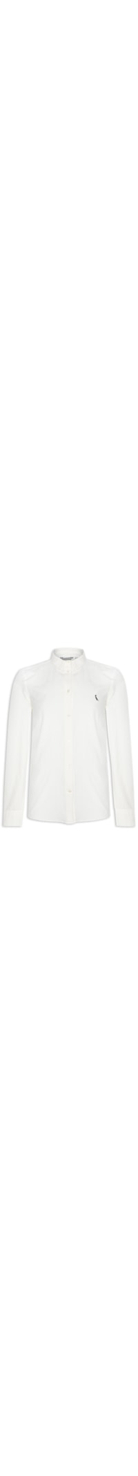 Camisa Masculina Paraty Contrastante - Branco