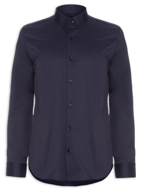 Camisa Masculina Paris Lisa – Azul