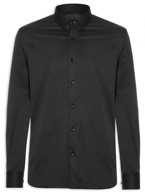 Camisa Masculina Paris Lisa – Preto