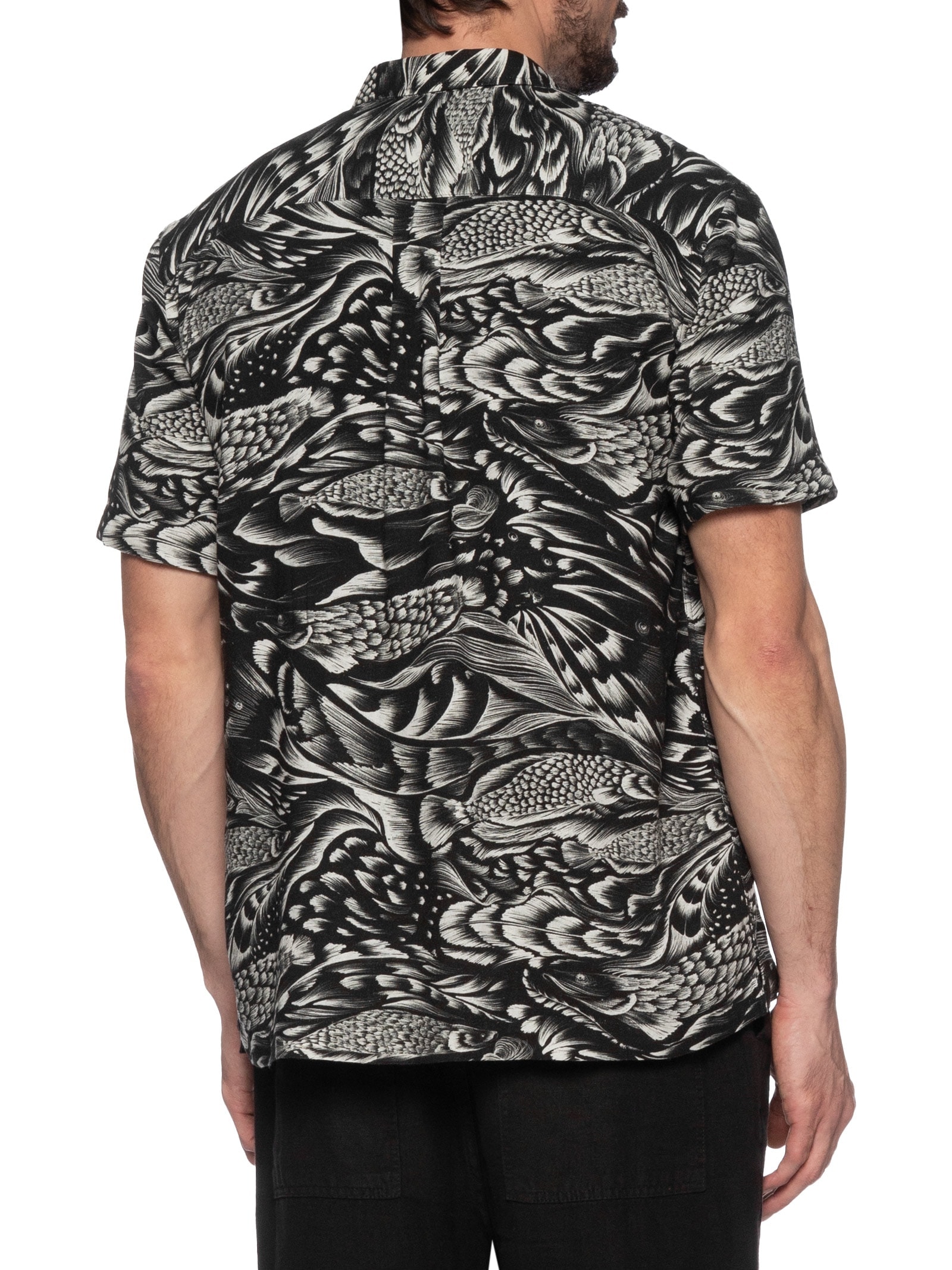 Camisa Masculina Pirarucu Trace Mc Preto Osklen