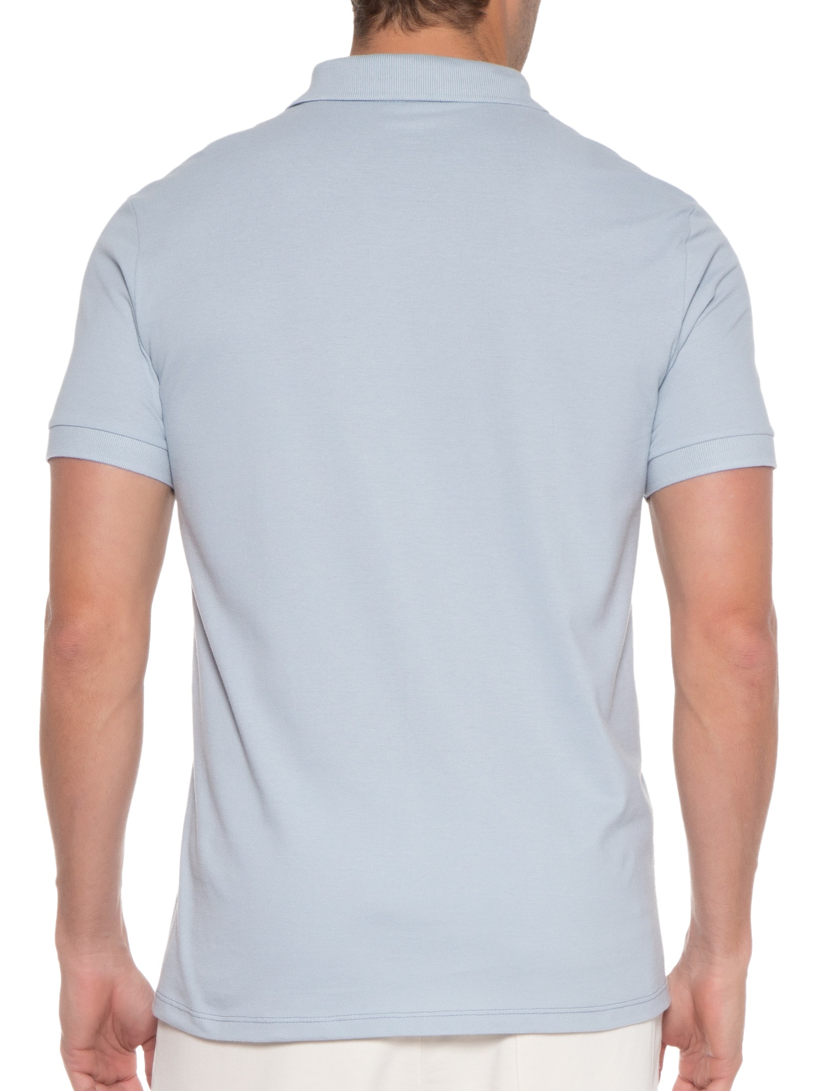 Camisa Masculina Polo MM Azul Hering