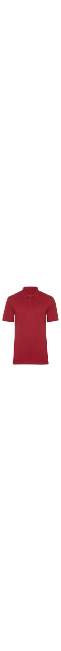 Camisa Masculina Polo - Vermelho