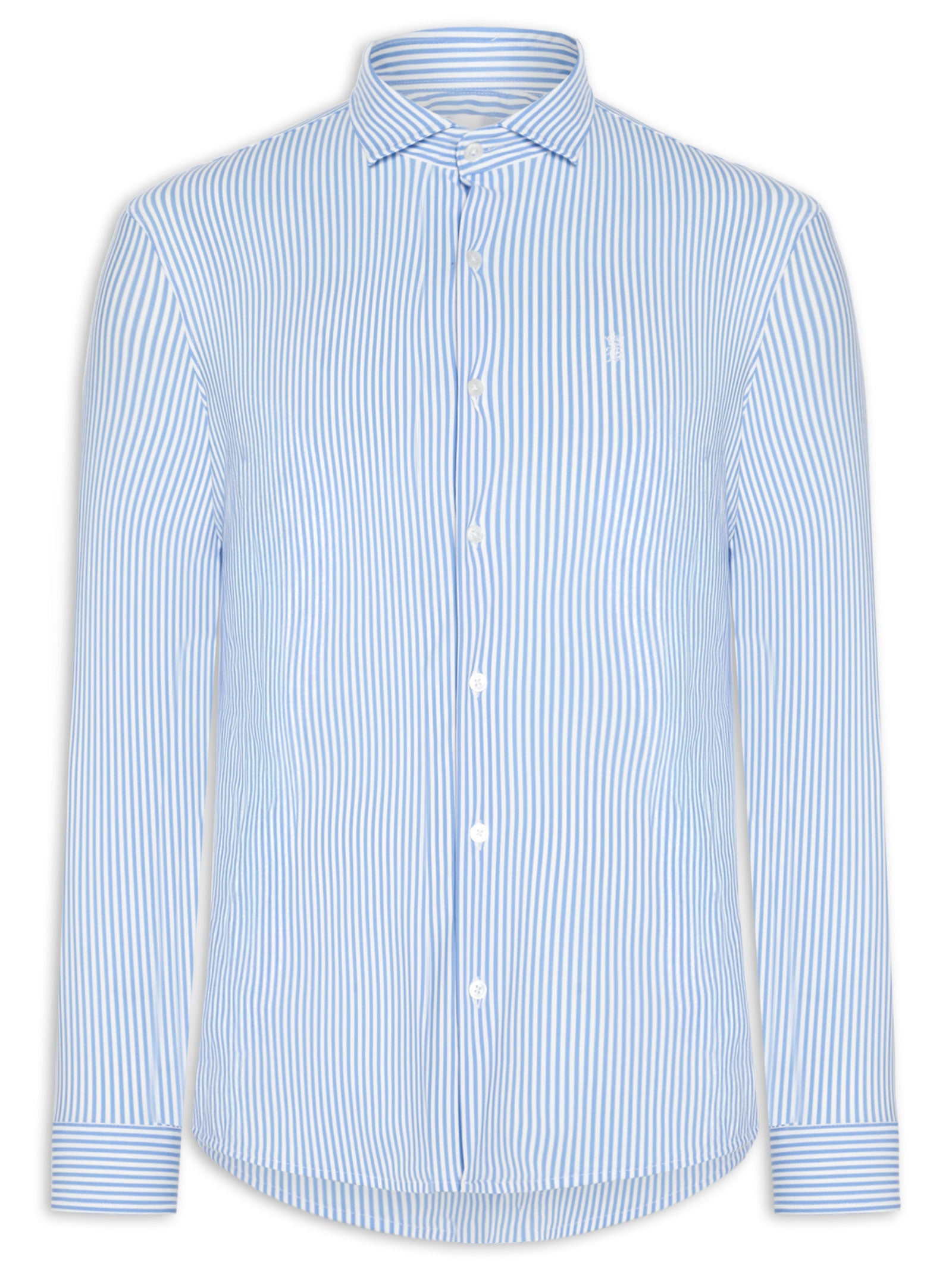 Camisa Masculina Power Poliamida Elastano Ft Azul Sergio K