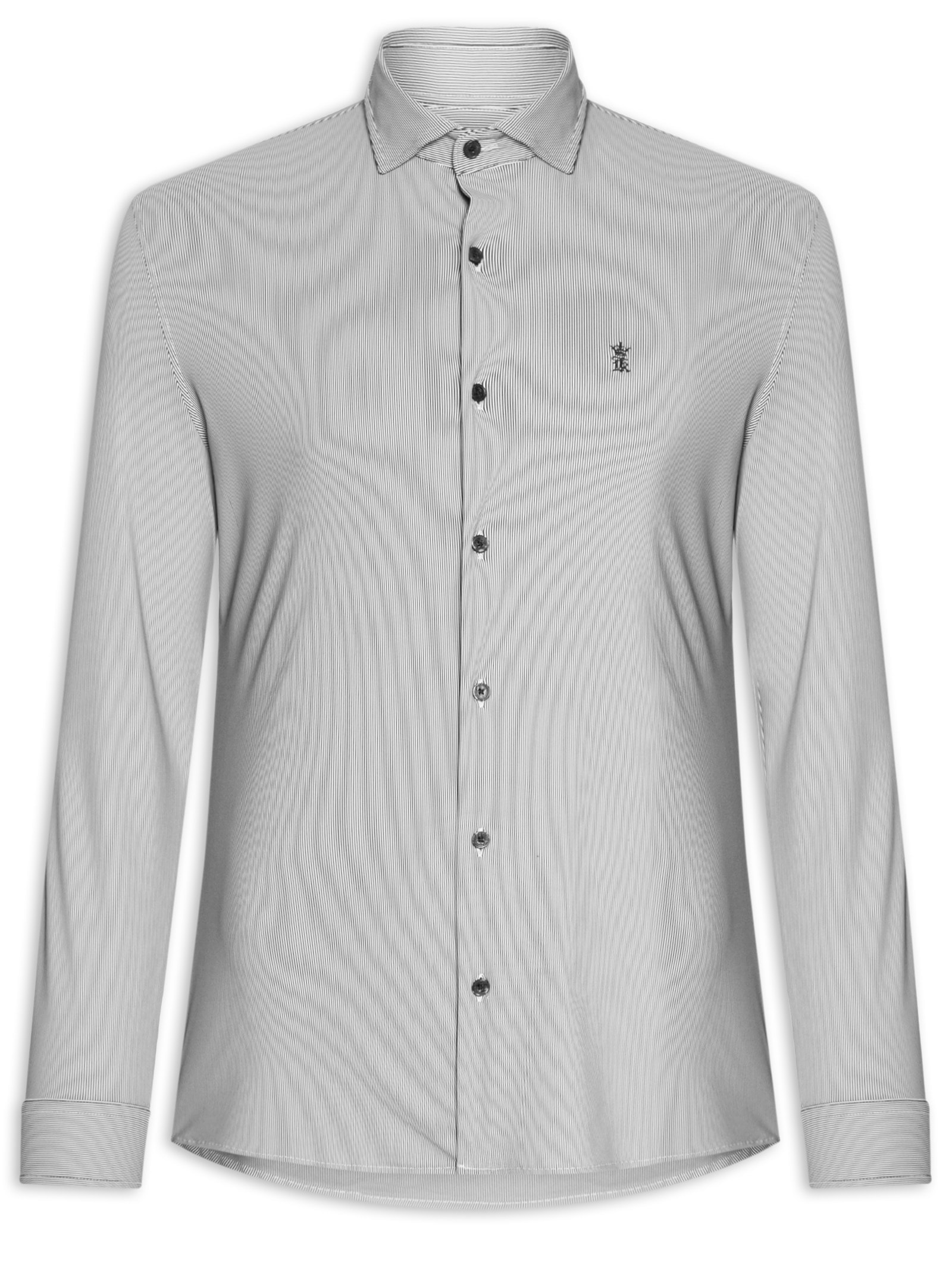 Camisa Masculina Power Poliamida Elastano Ft Preto Sergio K