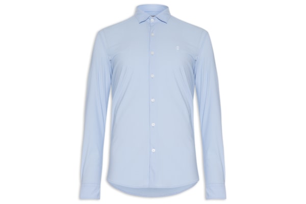 Camisa Masculina Power Poliamida Mini Listras - Azul
