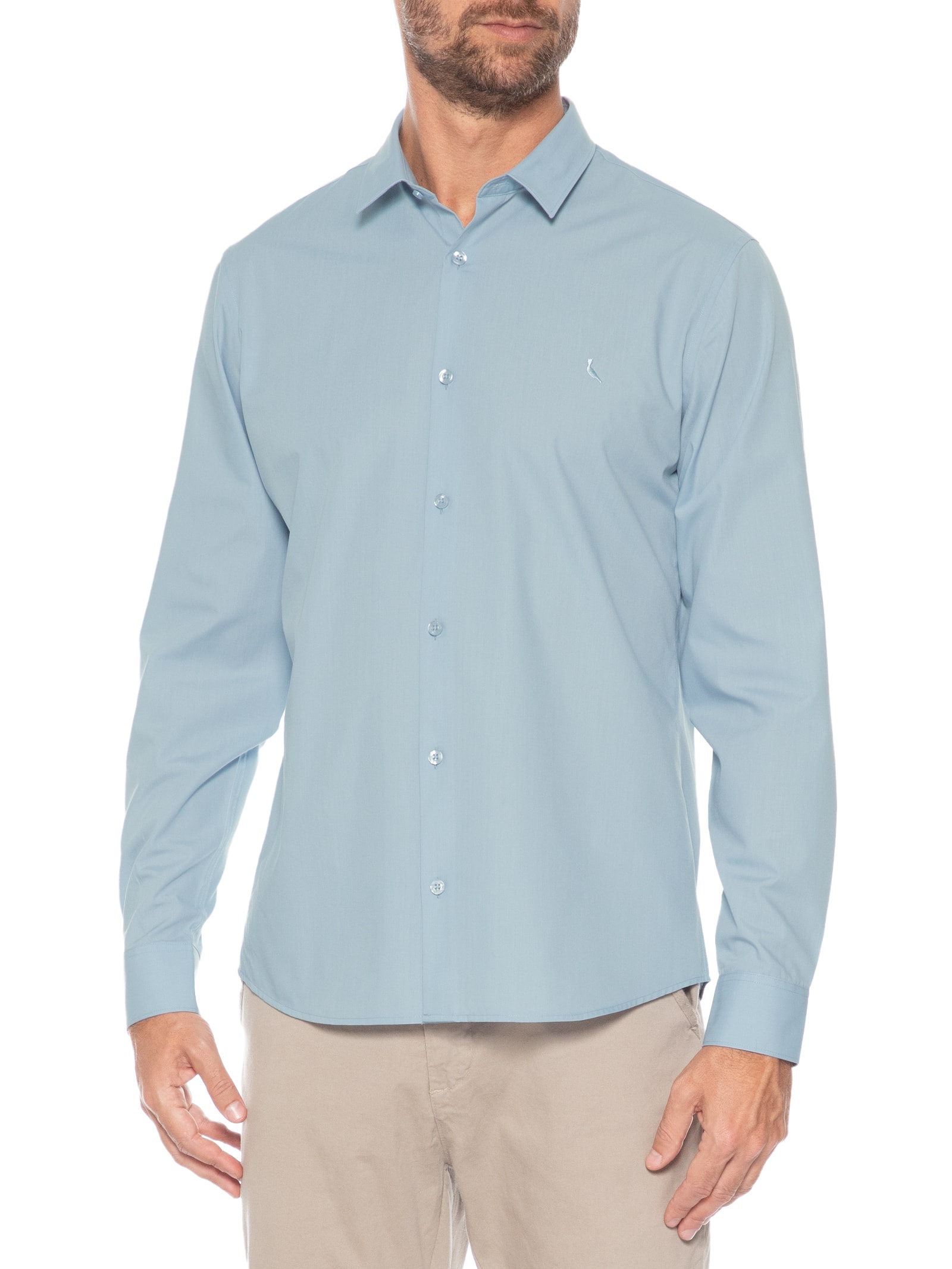Camisa Masculina Prado Azul Reserva