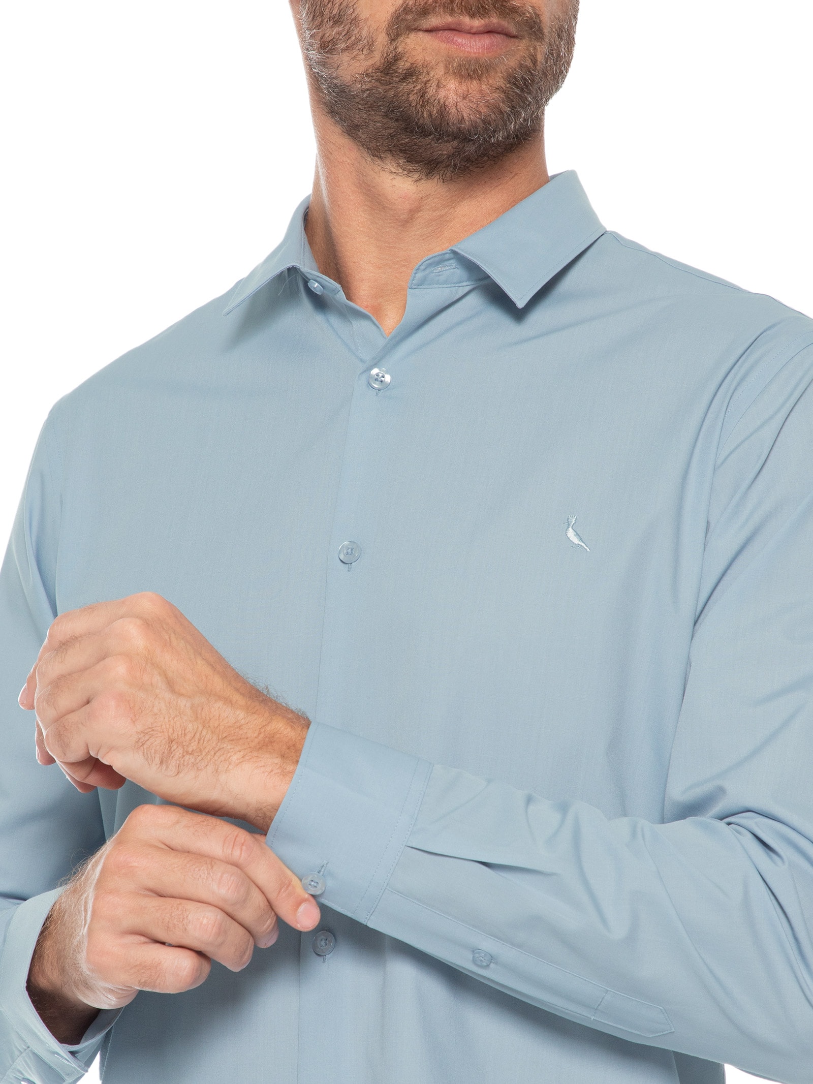 Camisa Masculina Prado Azul Reserva