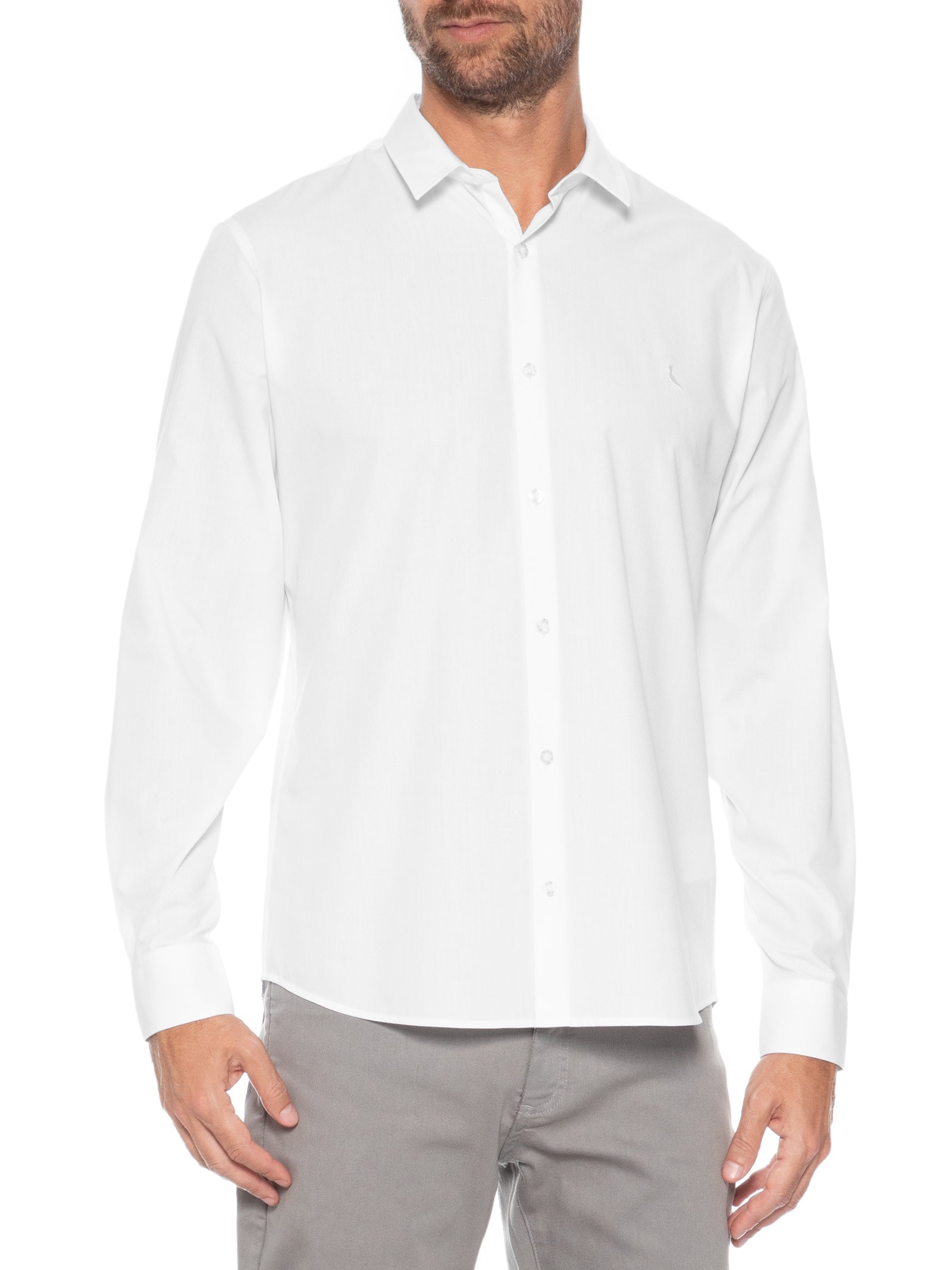 Camisa Masculina Prado Off White Reserva