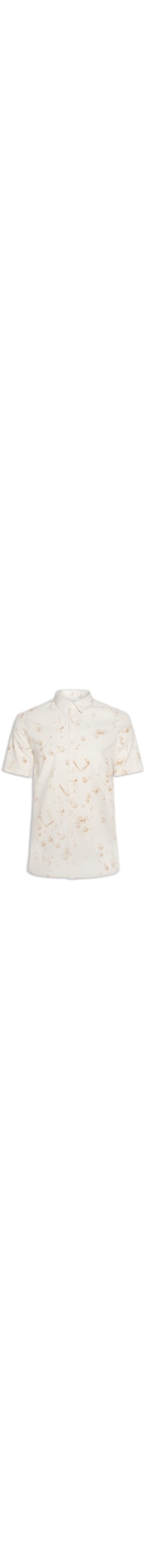 Camisa Masculina Praia - Bege