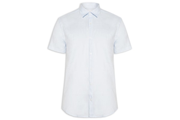 Camisa Masculina Puro Linho Lumiar - Azul