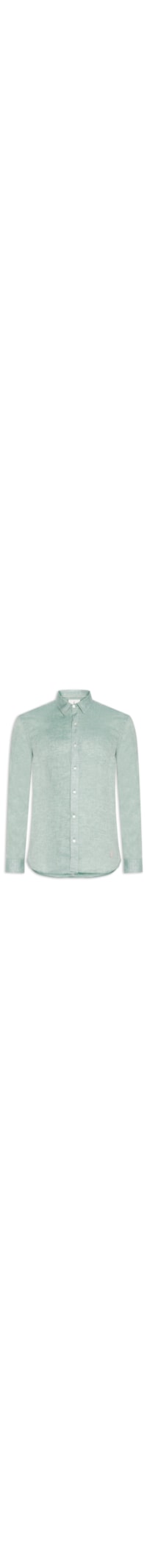 Camisa Masculina Puro Linho - Verde
