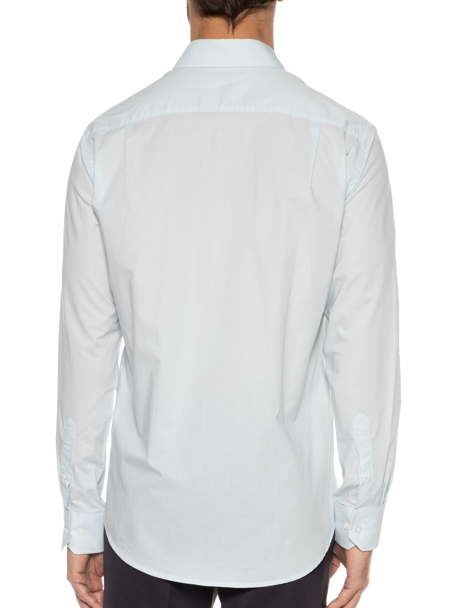 Camisa Masculina Regular Fit Algodão Pima Azul '2 Essential