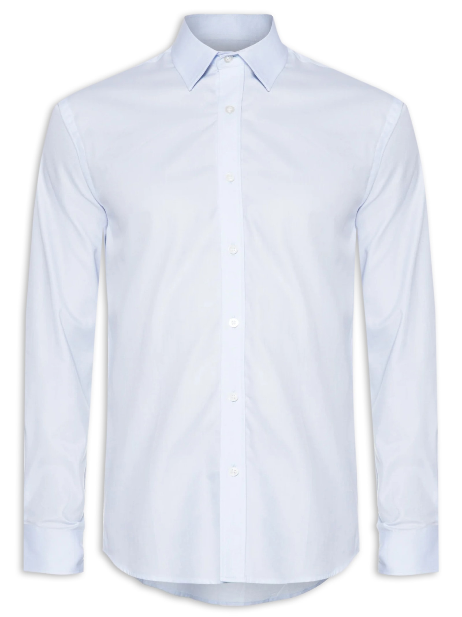 Camisa Masculina Regular Fit Algodão Pima Azul '2 Essential