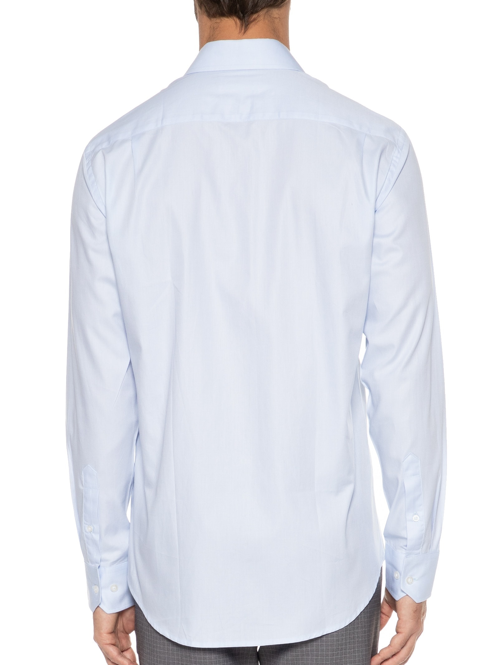 Camisa Masculina Regular Fit Algodão Pima Azul '2 Essential