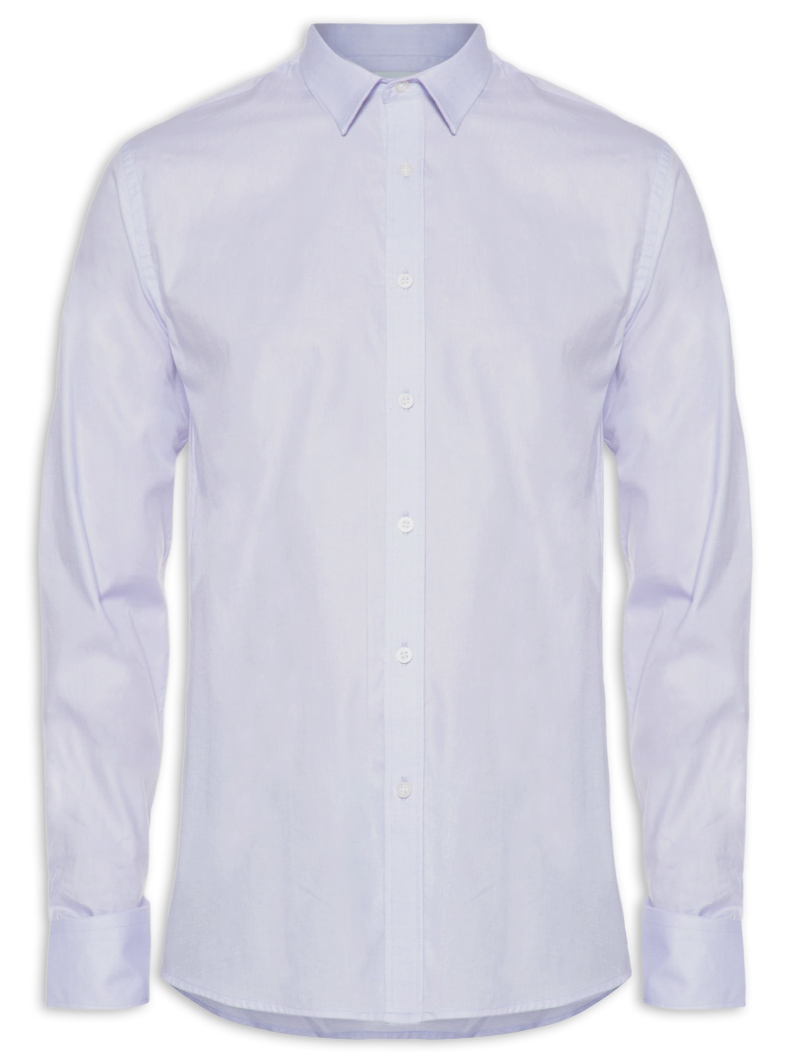 Camisa Masculina Regular Fit Algodão Pima Roxo  '2 Essential